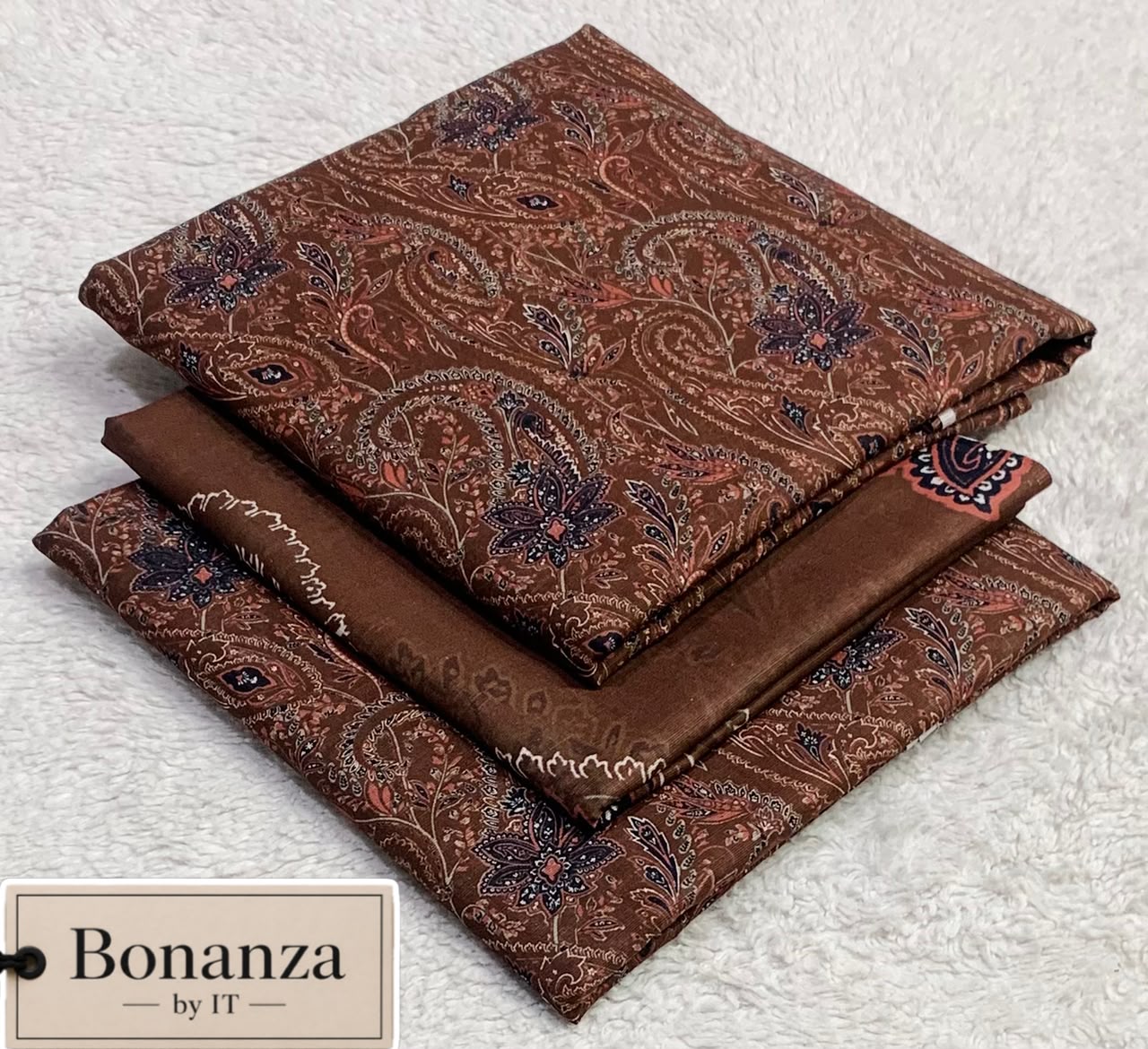 3 Piece Unstitched Printed Khaddar ART-03 - Image 2